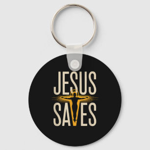 Jesus Spaart Christelijk Geloof Toewijding Gelovig Sleutelhanger