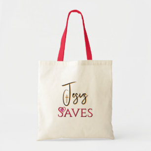 Jesus Spaart Christelijke Spreuk Tote Bag