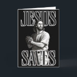 Jesus Spaart Grappige Honkbalfan Christelijke Humo Kaart<br><div class="desc">Jesus Spaart Grappige Honkbalfan Christelijke Humor</div>
