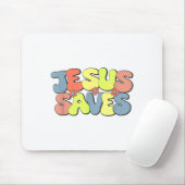 Jesus Spaart - Hipe Flower Child Stijl Muismat (Met muis)