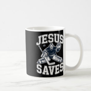 Jesus Spaart – Hockey Humor Voor Christelijke Spel Koffiemok