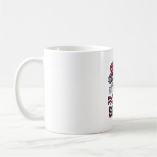 Jesus Spaart Patriottisch Christelijke Vintage T-s Koffiemok
