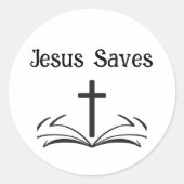 Jesus Spaart Sticker (Voorkant)