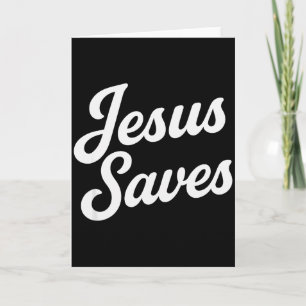 Jesus Spaart Vintage Schrift  Kaart