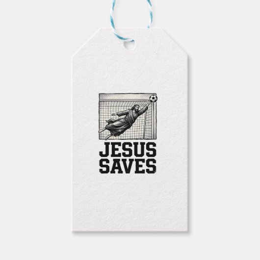 Jesus Spaart Voetbal Keeper Vintage Gravure Shirt_ Cadeaulabel (Voorkant)