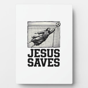 Jesus Spaart Voetbal Keeper Vintage Gravure Shirt_ Fotoplaat