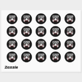 Jesus Spares Funny Christelijke Bowling Ronde Sticker (Vel)