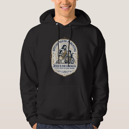 Jesus Special Needs Ouder Shirt Gebaseerd op het G (Voorkant)