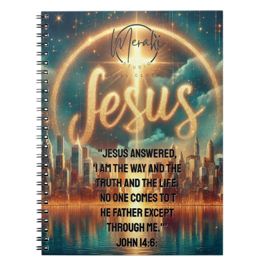 Jesus Spiral Photo Notitieboek (Voorkant)