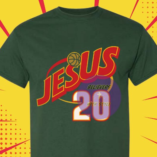 JESUS - Sports 20 - Christian T-shirt