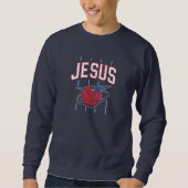 JESUS - Sports Hoops - Christian Trui (Voorkant)