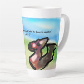 jesus steen latte mok (Rechterhoek)