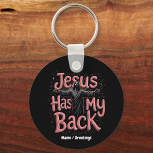 Jesus Steunt Me Geloven, Hoop, de Kracht van het G Sleutelhanger