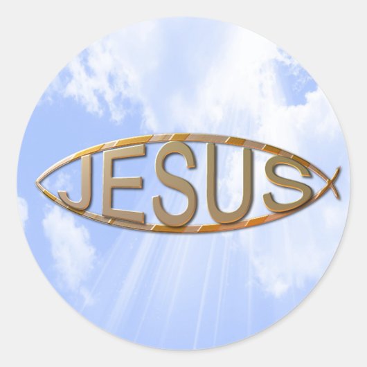 Jesus Sticker (Voorkant)