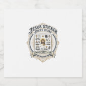 Jesus sticker sheet pictogrammen Jezus sticker she (Enkel label)