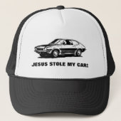 JESUS STOEL MIJN AUTO! TRUCKER PET (Voorkant)