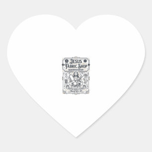 Jesus Stof Winkel Haberdashery Jesus Stof Winkel H Hart Sticker