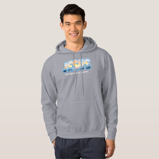 Jesus Sunrise Hoodie (Voorkant volledig)