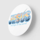 Jesus Sunrise Ronde Klok (Hoek)