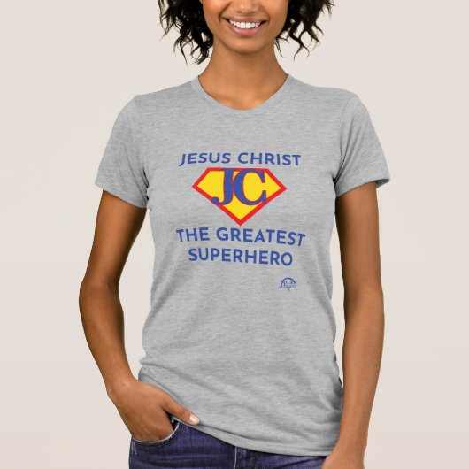 Jesus Superhero shirt (Voorkant)