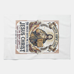 Jesus Surfen T-Shirt Inspirerend Geloof Theedoek