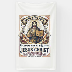 Jesus Surft T-Shirt Inspirerend Geloof Spandoek