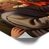 Jesus Surrounded by Children Poster (Hoek)