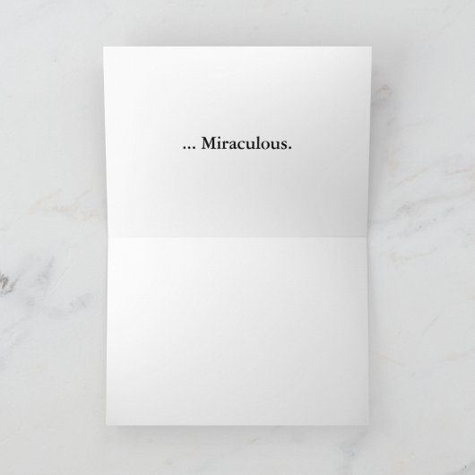 Jesus, Ta DA!!!   De kaart van de vakantie (Binnen)