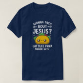 Jesus Taco Jesus en Tacos Cinco de Mayo Mannen T-shirt (Design voorkant)