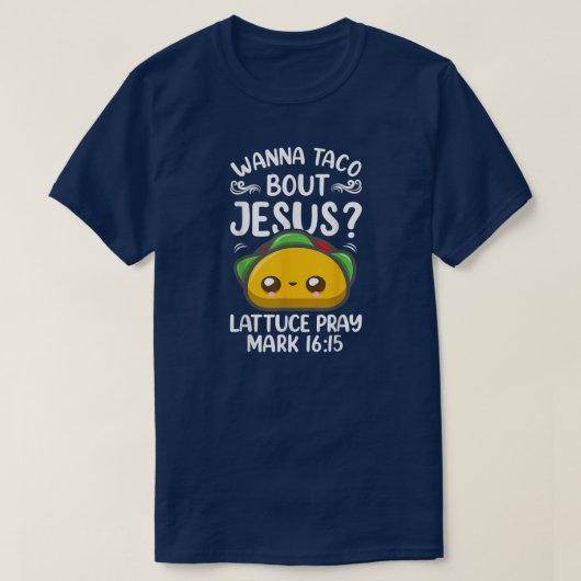 Jesus Taco Jesus en Tacos Cinco de Mayo Mannen T-shirt (Design voorkant)