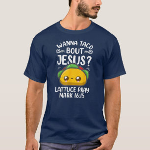 Jesus Taco Jesus en Tacos Cinco de Mayo Mannen T-shirt