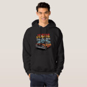 Jesus Take the Wheel Muscle Car Hoodie (Voorkant volledig)
