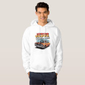Jesus Take the Wheel  Muscle Car Hoodie (Voorkant volledig)