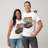 Jesus Take the Wheel Muscle Car T-shirt (Unisex)