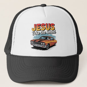 Jesus Take the Wheel  Muscle Car Trucker Pet