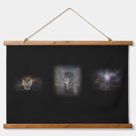 Jesus Tapestries Hangend Wandkleed (Voorkant)