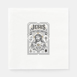 Jesus Tatoeage Flash Christelijke Jezus Tatoeage F Servet