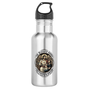 Jesus Tattoo Artist Studio T-Shirt Inspirerend F Waterfles