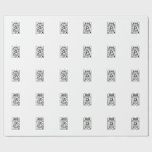 Jesus Tattoo Flash Christelijke Jezus Tattoo Flash Cadeaupapier