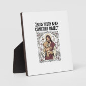 Jesus Teddybeer Troostobject Jesus Teddybeer C Fotoplaat (Voorkant)