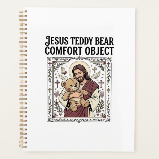 Jesus Teddybeer Troostobject Jesus Teddybeer C Planner (Voorkant)