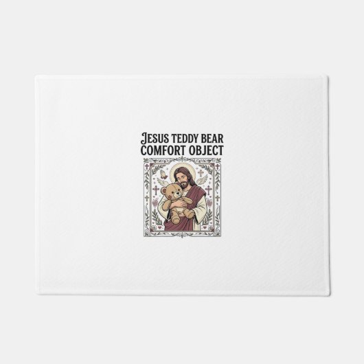 Jesus Teddybeer Troostobject Jezus Teddybeer C Deurmat (Voorkant)