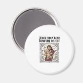Jesus Teddybeer Troostobject Jezus Teddybeer C Magneet (Voorkant / Achterkant)