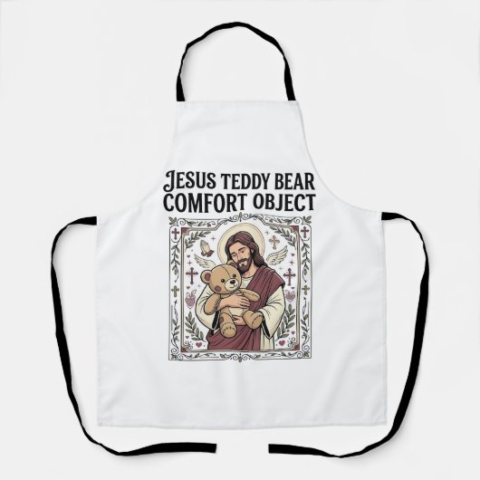 Jesus Teddybeer Troostobject Jezus Teddybeer C Schort (Voorkant)