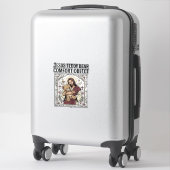 Jesus Teddybeer Troostobject Jezus Teddybeer C Sticker (Koffer)