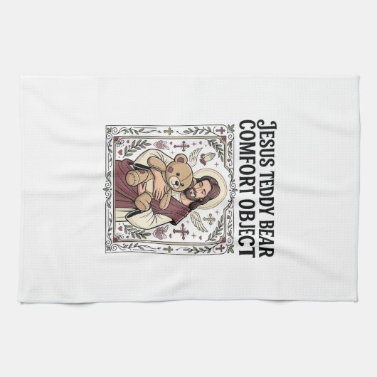 Jesus Teddybeer Troostobject Jezus Teddybeer C Theedoek (Horizontaal)
