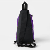 JESUS - tekstblokken Sling Bag (Achterkant)