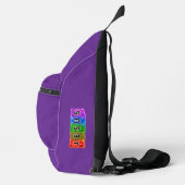 JESUS - tekstblokken Sling Bag (Rechts)