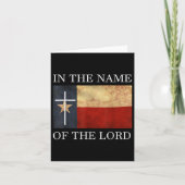 Jesus Texas Christelijk Kaart (Voorkant)