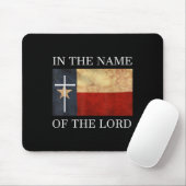 Jesus Texas Christelijk Muismat (Met muis)